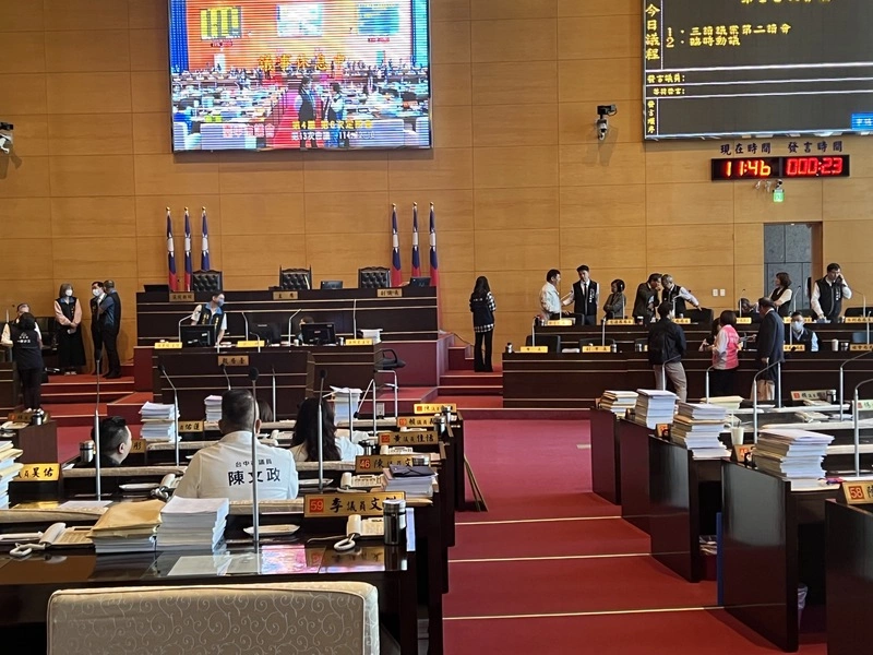 中市府115年總預算案完成二讀