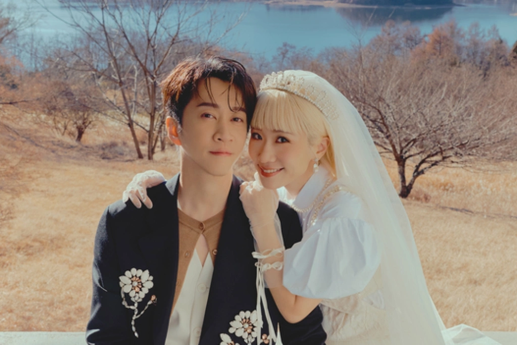 陳漢典、LULU公開赴日本富士山拍攝的婚紗照