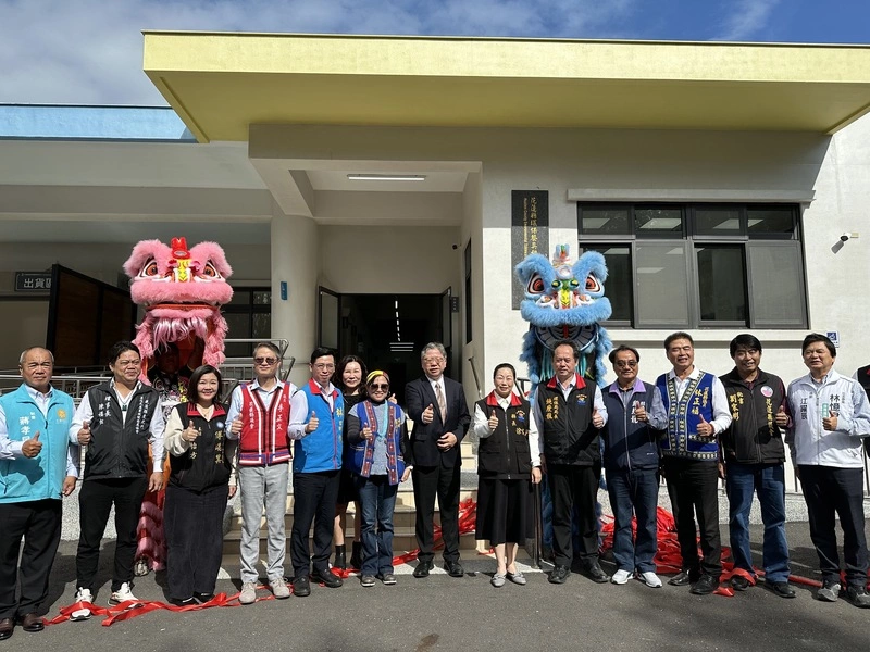 首座公營環保餐具清洗中心花蓮啟用