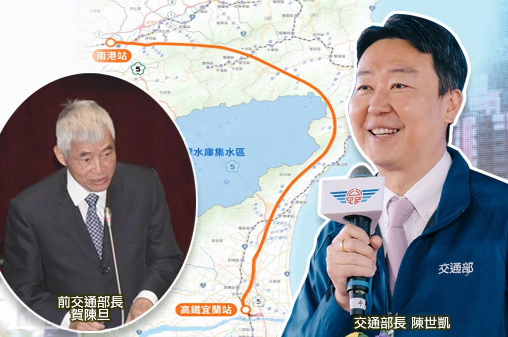 民團將與賀陳旦開記者會批高鐵延伸宜蘭「包裝數據」...陳世凱反轟：賀陳旦部長任內有無美化數據？我想應該不會