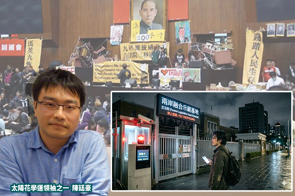 《沒有花開的春天》連載系列七：318立法院前的夜晚成為分水嶺、失去意義的立法院成為「兩岸融合示範基地」—文/陳廷豪