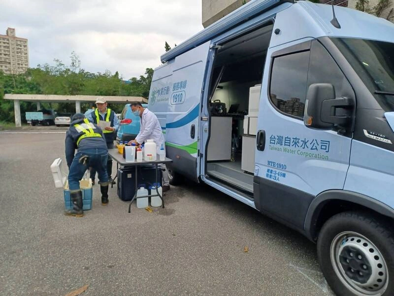 台水公司水質行動檢驗車