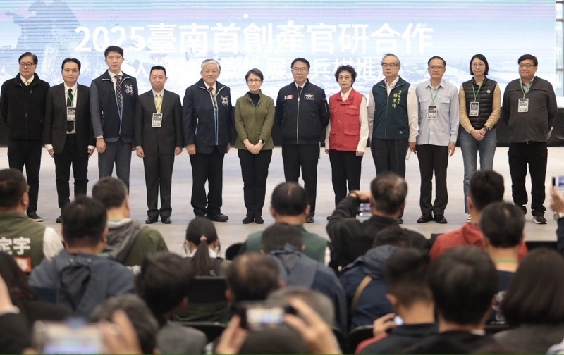 蕭副總統出席台南無人機救災韌性展演