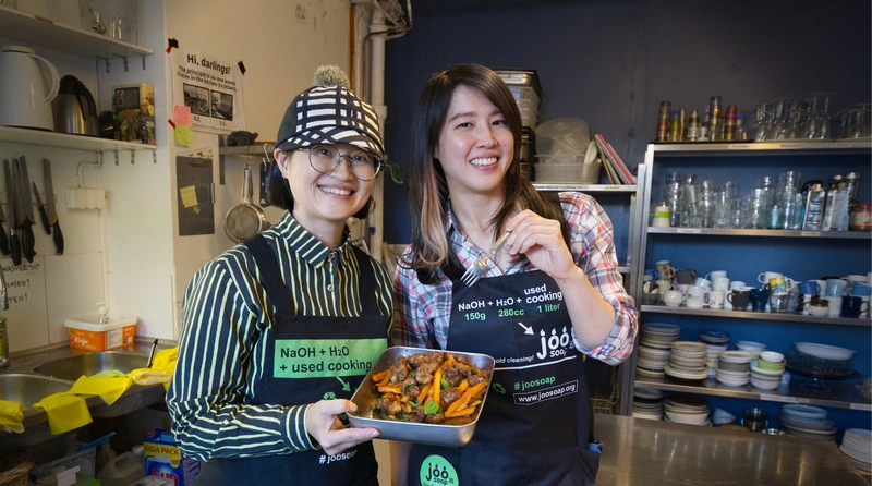 廢油變綠金  台灣女孩芬蘭製皂獲米其林餐廳肯定