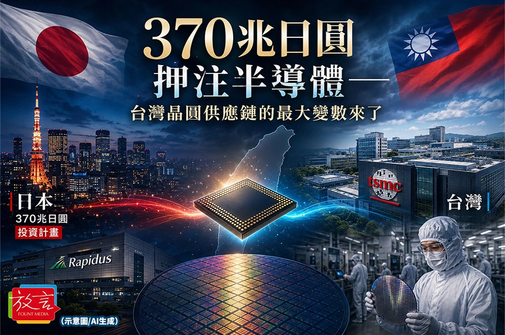 370兆日圓押注半導體——台灣晶圓供應鏈的最大變數來了