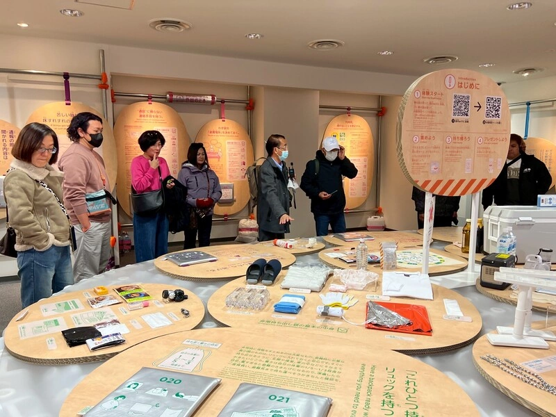 提升災時應變力　饒慶鈴率縣府團隊東京取經