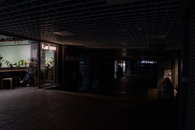 基輔的限電日常