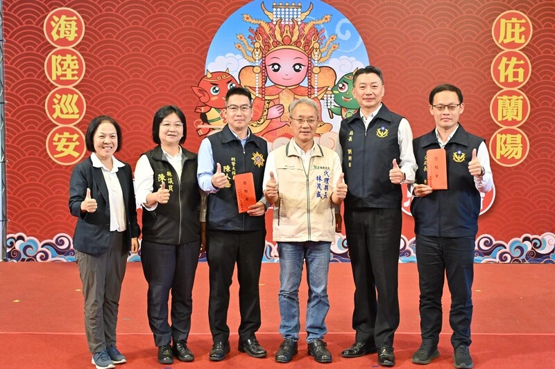 進安宮竊案偵破　林茂盛表揚蘇澳警方