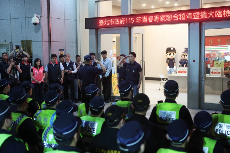 北市暑期青春專案開跑 蔣萬安率隊稽查公安護青少年