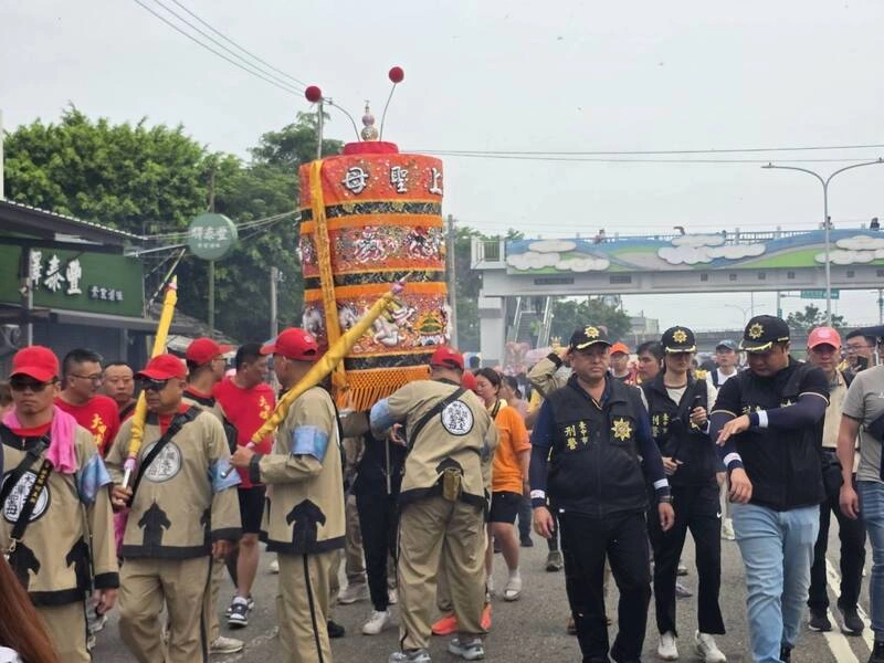 大甲媽祖25日回鑾台中　烏日警交管投入逾250人力