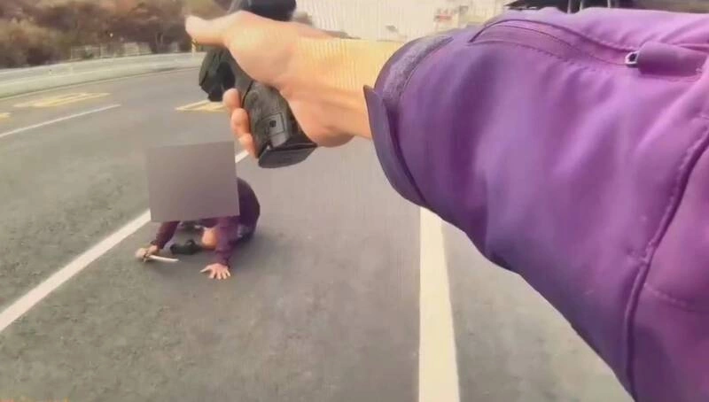 屏東男毒駕闖紅燈遭攔竄逃 持武士刀恫嚇警被逮送辦