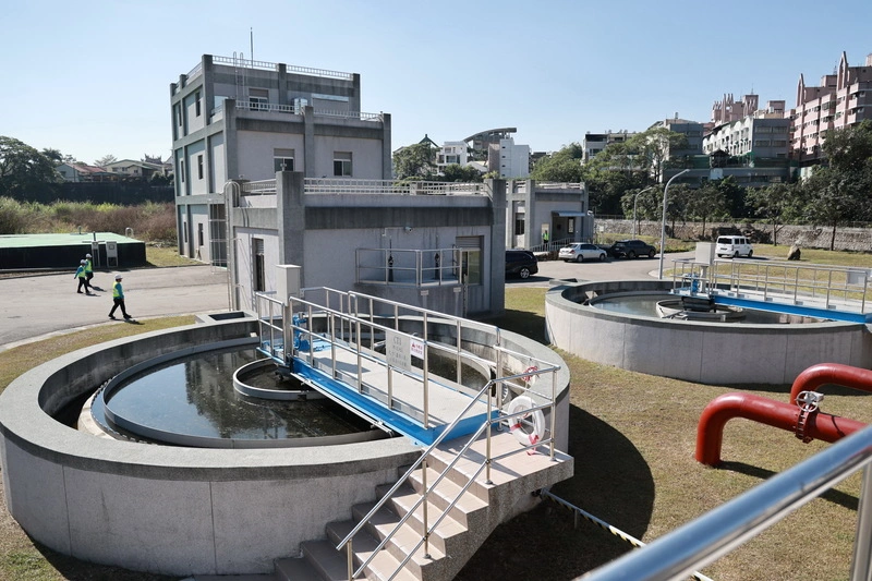 南投縣竹山鎮水資源回收中心啟用