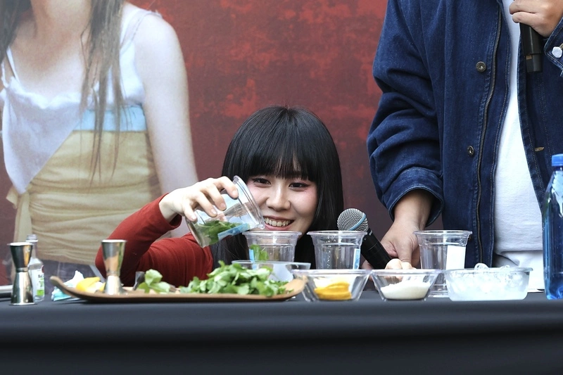 路邊野餐活動　白安製作香菜調酒