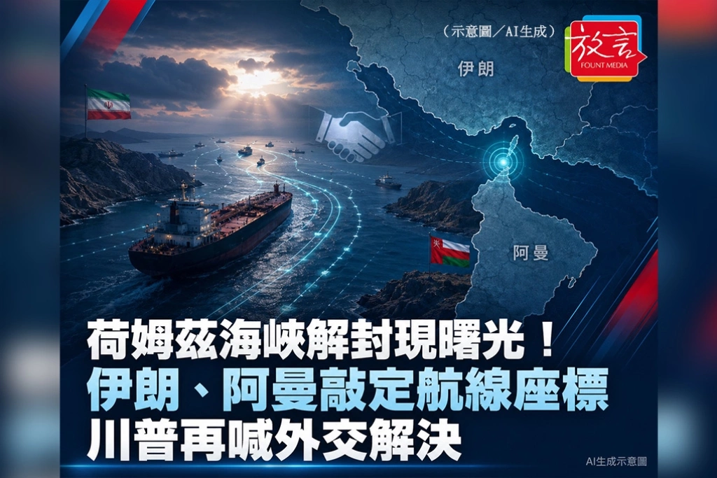 荷姆茲海峽解封現曙光！伊朗、阿曼敲定航線座標　川普再喊外交解決