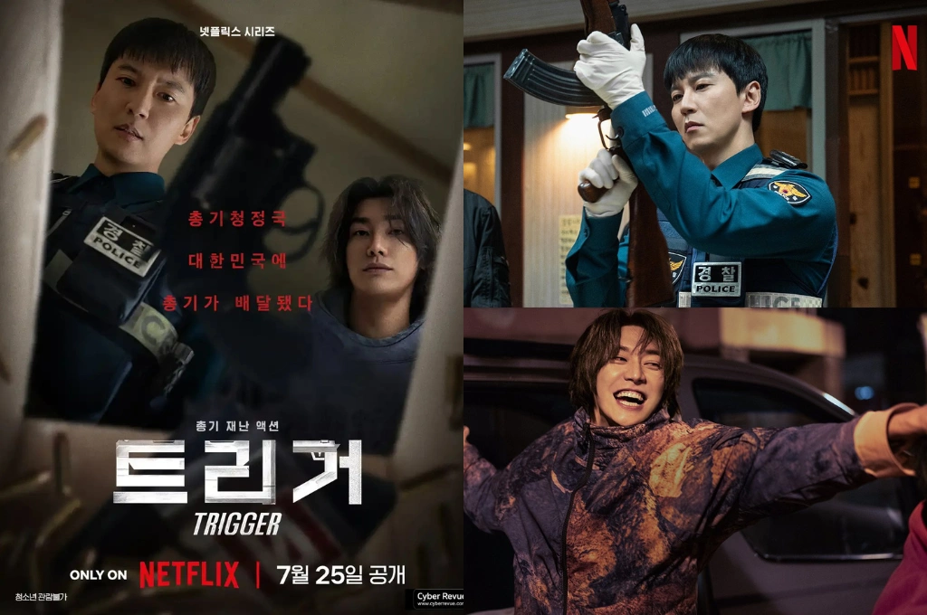 Netflix驚悚韓劇《槍口彼端》金南佶化身「神秘警探」、金英光變身「冷血軍火商」，雙男神槍火對決引爆正邪之戰！7/25全集一次上線