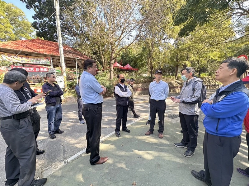 中市府會勘后豐鐵馬道救援動線