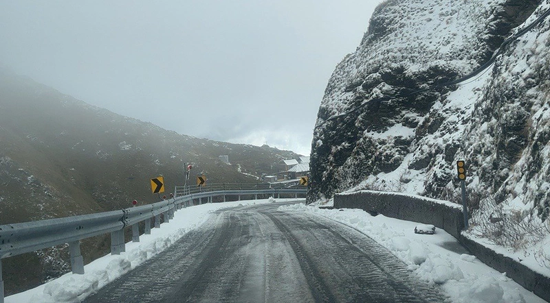 合歡山高海拔路段恐結冰　翠峰至大禹嶺夜間封閉