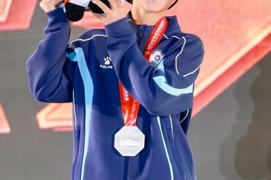 11歲滑板新星葉子陽亞錦賽鍍銀　台灣史上第1人