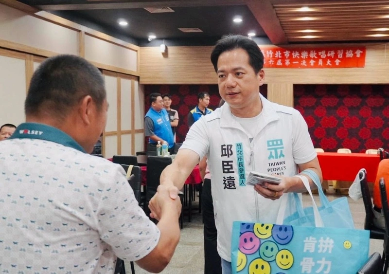 綠營曾聖凱擬選竹北市長　吳旭智、邱臣遠準備迎戰