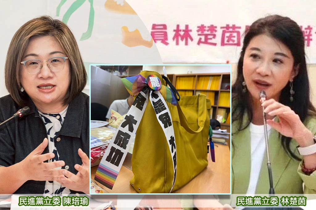 立院訪客包包繫「同意罷免飄帶」遭擋...綠委助理全程保護！周玉蔻讚「不畏惡勢力」！陳培瑜質問：韓國瑜要戒嚴？...林楚茵斥「干預民主」：「韓式恐怖」已蔓延