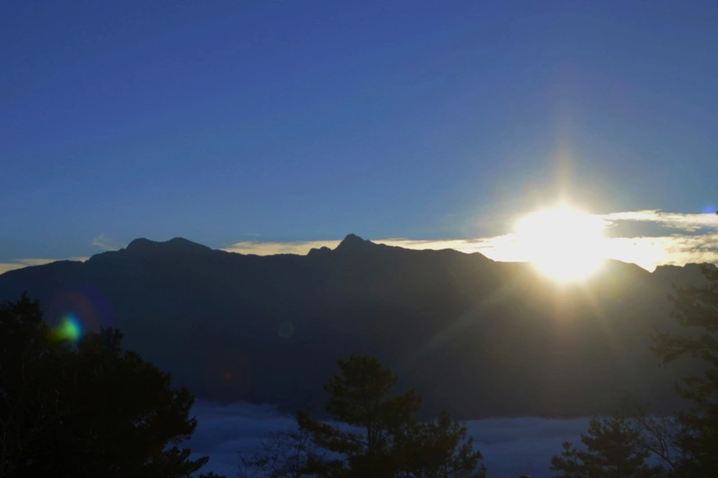 2026年元旦阿里山天氣晴  期待見日出