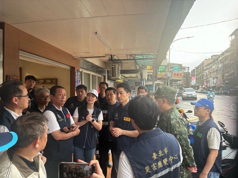 內湖3小時雨量99毫米　蔣萬安：抽水機預抽快速退