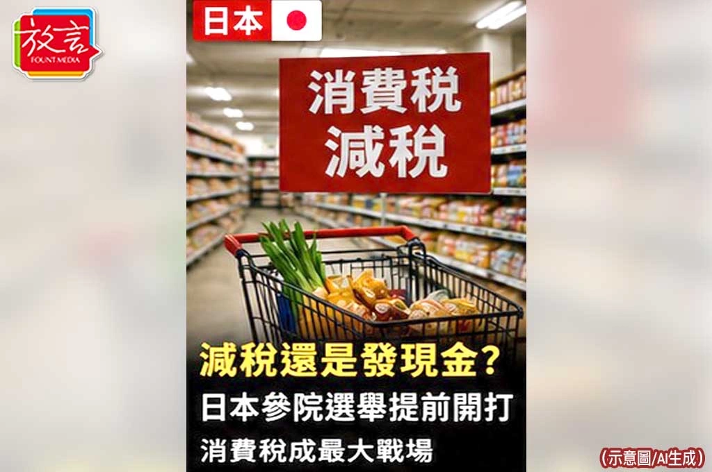 《放. 新聞／世界要聞／日本》日本消費稅大戰開打！減稅成為高市政府最大政治考題