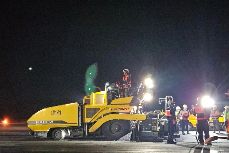 桃園機場南跑道3月歲修　雙數日凌晨施工不影響營運