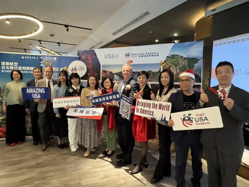 航線增加帶動　10月赴美人數創新高