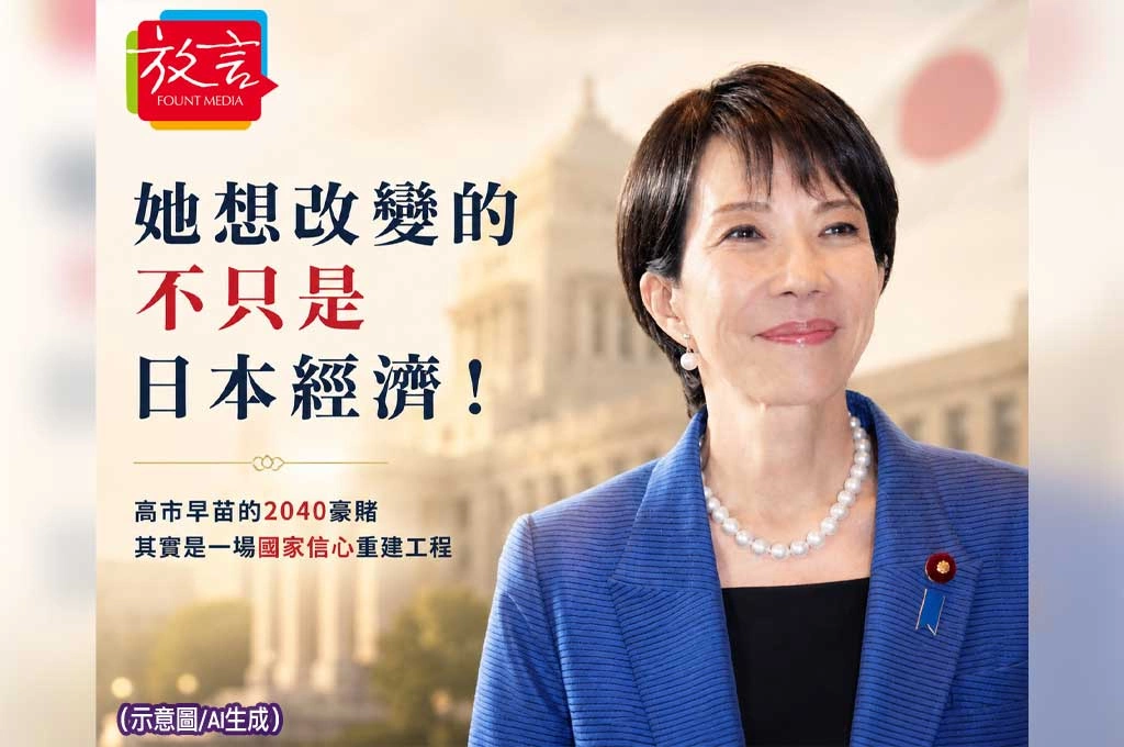 《日本2040》高市早苗的370兆日圓豪賭（彩蛋篇）  她想改變的不只是日本經濟！高市早苗的2040豪賭　其實是一場國家信心重建工程