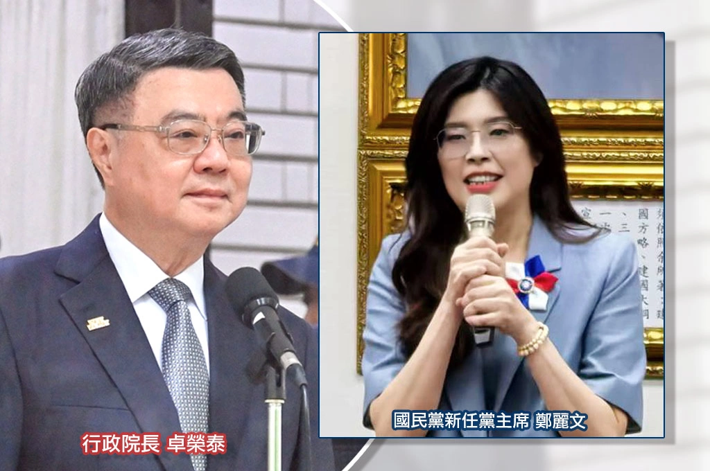 鄭麗文「當然要和習近平見面」...卓榮泰一句話酸爆：希望拿出贏過其他黨主席候選人的力道會習主席