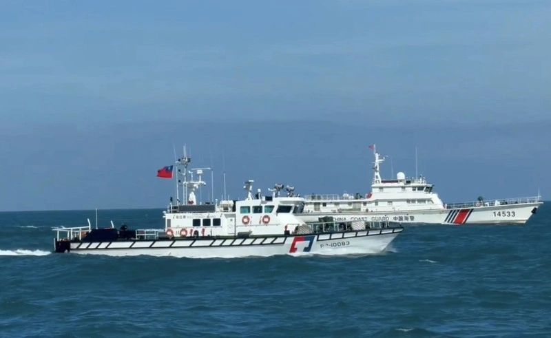 中國海警襲擾金門水域　海巡：應克制不理性挑釁
