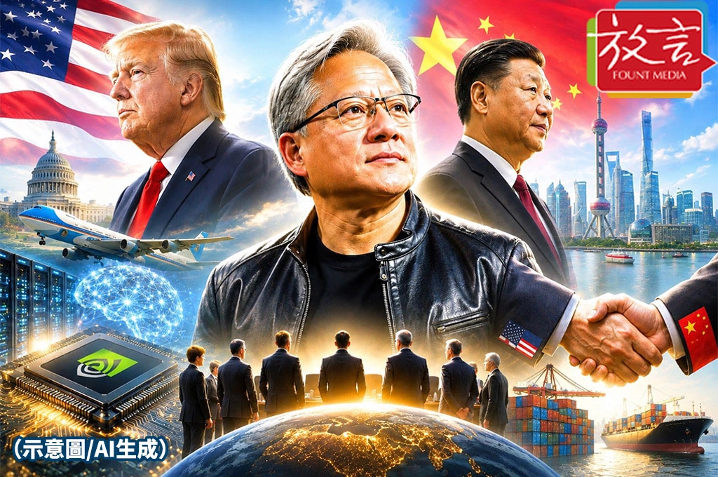 《放.內幕／獨家整理》黃仁勳為何突然入列川習會訪團？背後是AI晶片、對中出口與全球供應鏈大角力