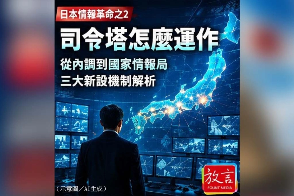 《放．新聞／內幕報導》日本情報革命之二 司令塔怎麼運作：國家情報局不是統領所有特務　真正權力是要求資料、統合分析與跨部會協調