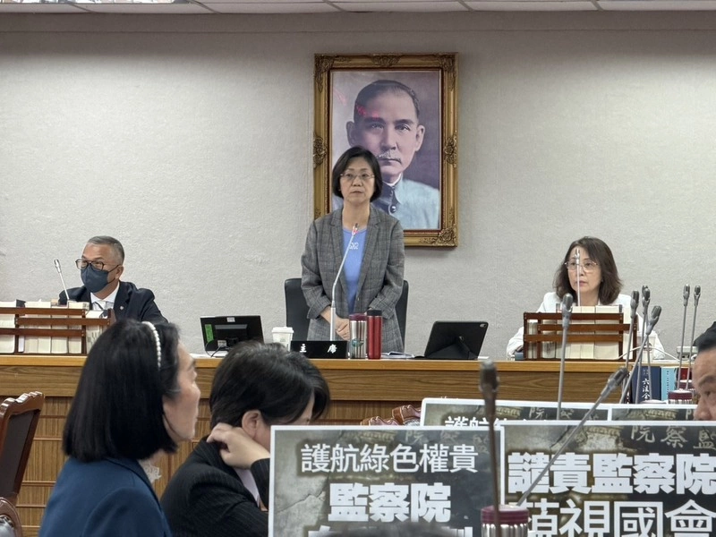監院未列席立院司法委員會  藍白提案譴責獲通過