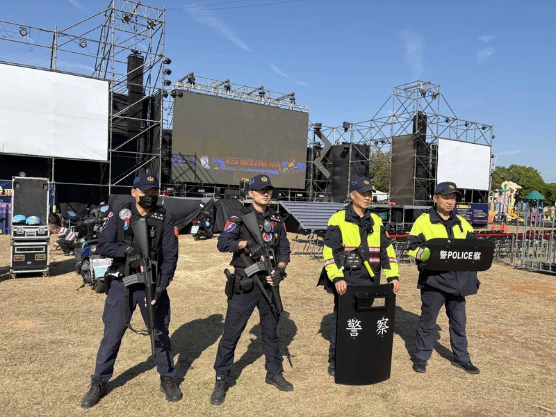 金門跨年晚會將登場　縣警局加強維安