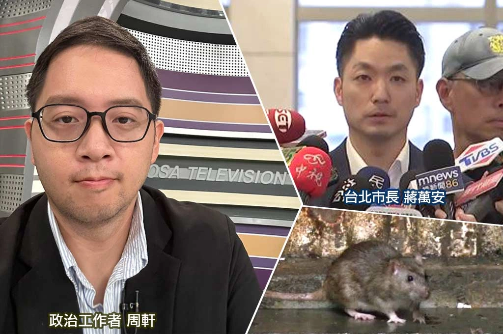 北市鼠患數據落差大！市場抓163隻「官方竟只記2隻」　周軒轟：蔣萬安市府爛到國民黨議員都看不下去