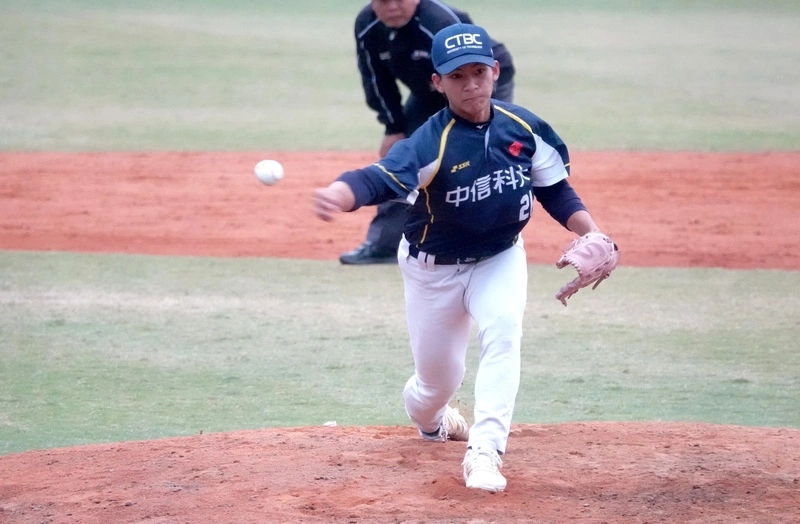 大專棒球聯賽複賽開打　中信科大張豪幸後援勝