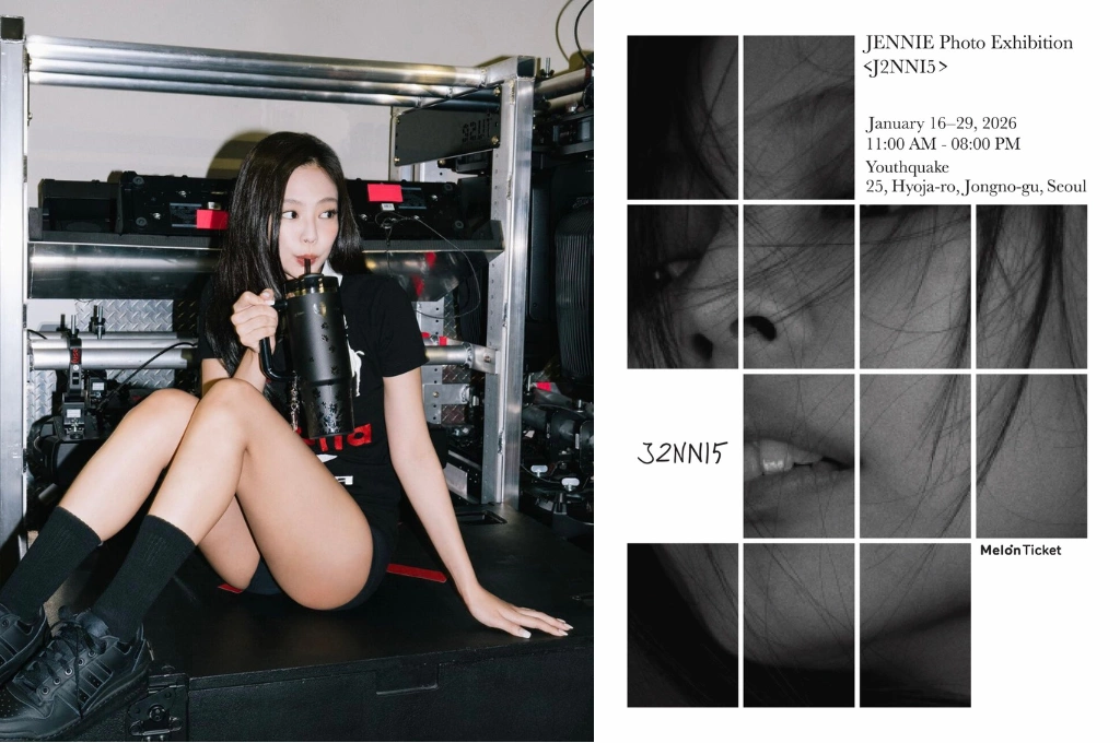 韓流女王BLACKPINK成員Jennie將登金唱片舞台！16日起在韓舉辦「生日紀念」攝影展《J2NNI5》收益全捐
