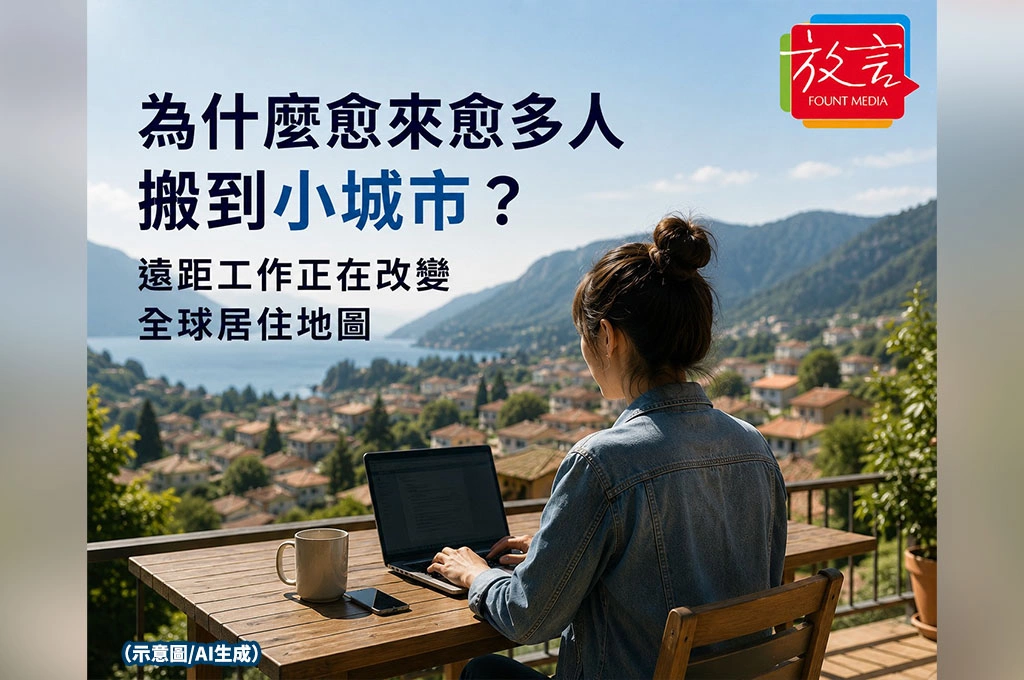 為什麼愈來愈多人搬到小城市?遠距工作正在改變全球居住地圖