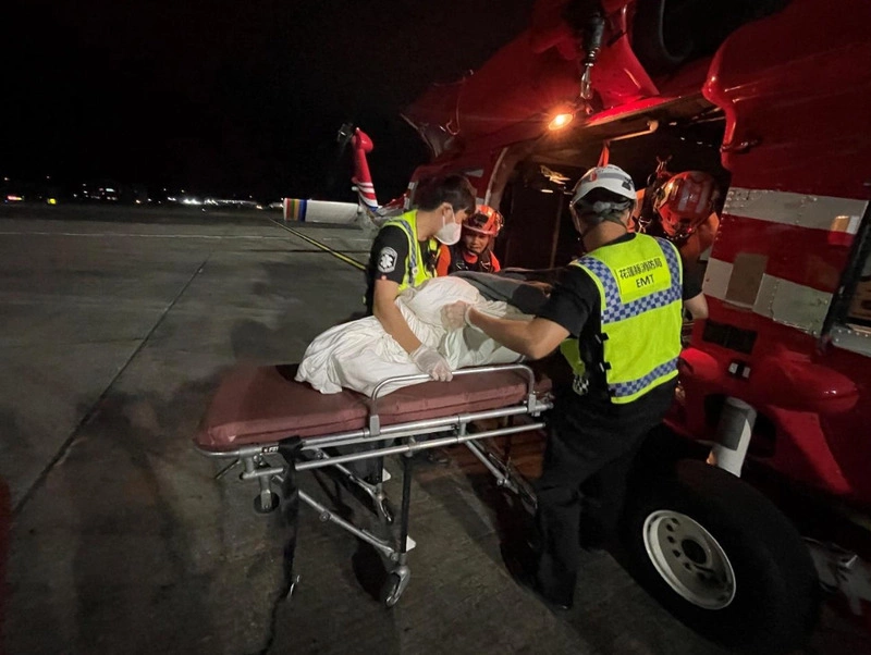 郵輪台籍遊客跌倒失去意識　花蓮空勤馳援