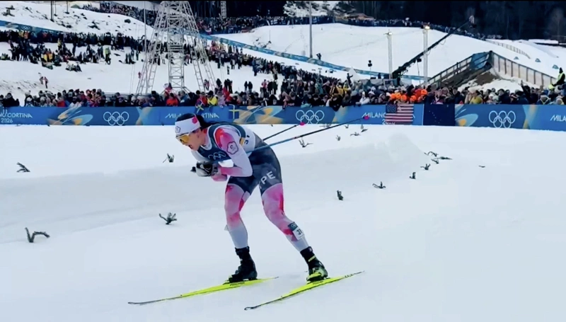 余睿冬奧越野滑雪第64名完賽　收獲滿滿第二型快樂