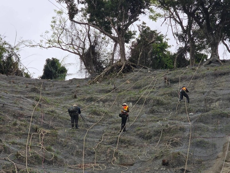 台23線2路段邊坡工程　3/19起陸續交管