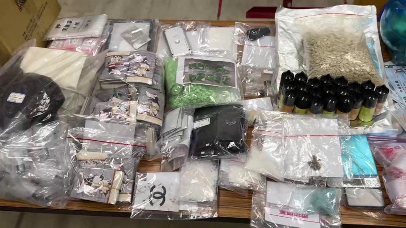 刑事局破毒品分裝場　扣原料逾千顆搖頭丸