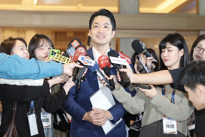 蔣萬安受訪回應近日輝達議題