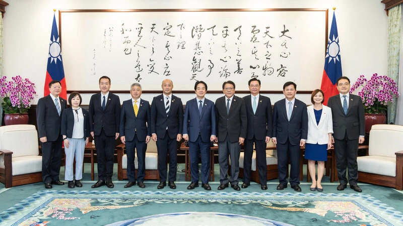 台日互訪人次創新高　賴總統盼開創更多合作