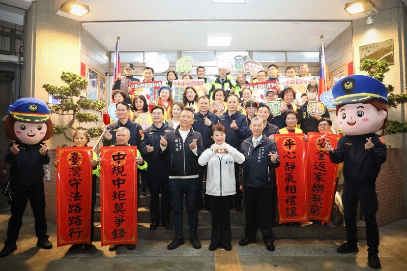 中市警春節酒測專案勤務啟動  各路口加強執法