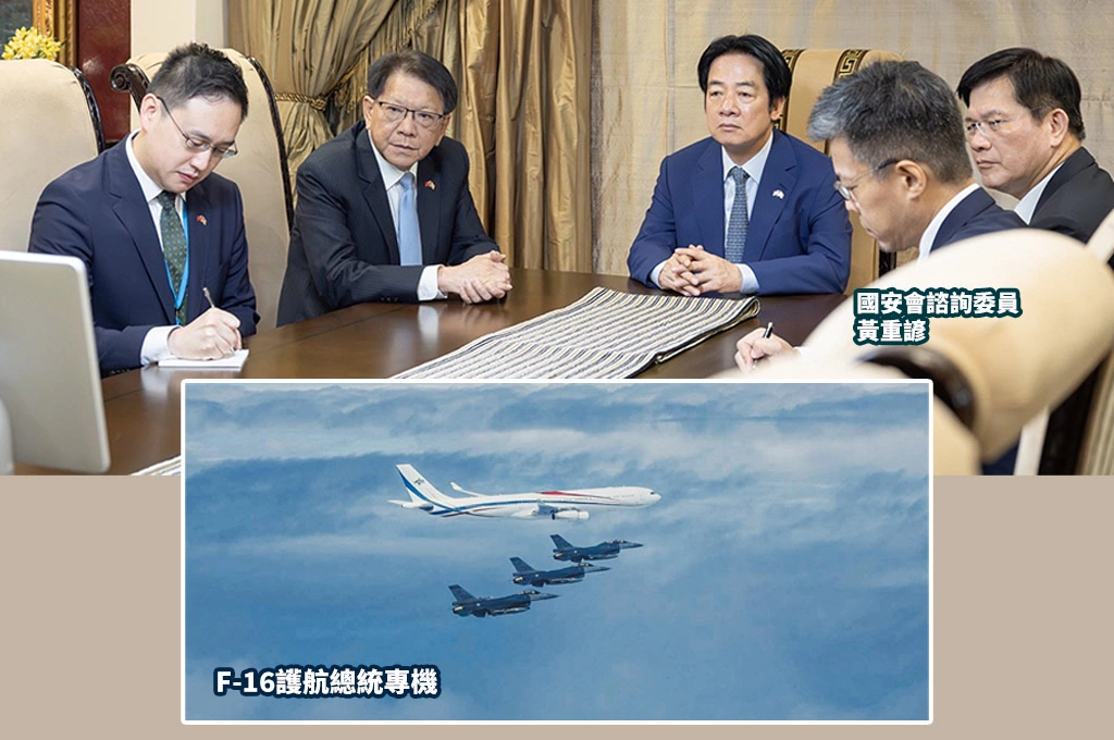 黃重諺轉發軍聞社F-16護航照！寫下「如果自己不勇敢，誰會替你勇敢」
