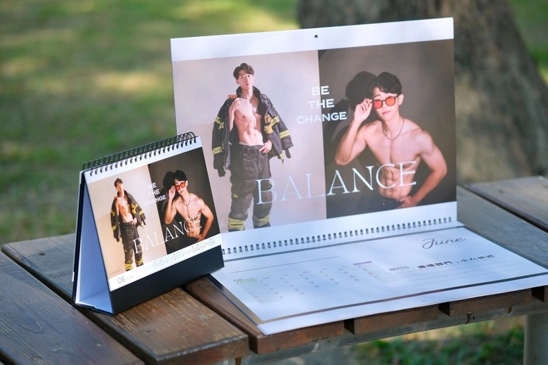 屏東消防首次推出形象月曆（3）