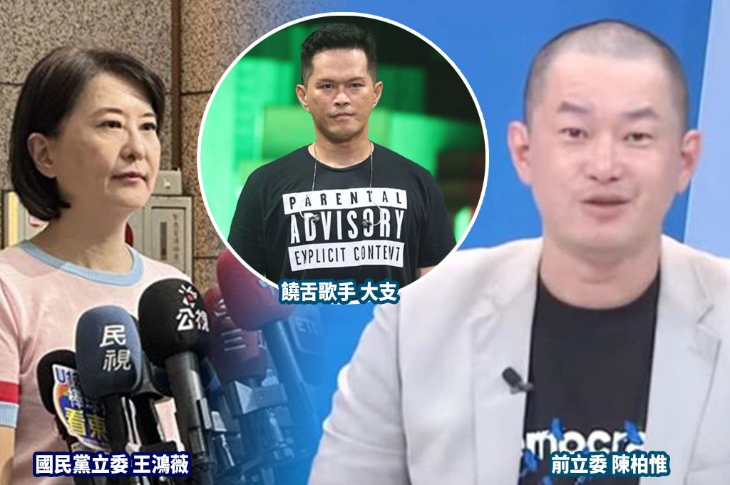 王鴻薇控大支拿千萬補助是「奉旨給飯」陳柏惟反嗆：王領央視最多通告費...文總出面駁斥「刻意顛倒是非」